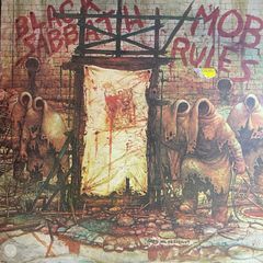 Black Sabbath Irish release 1981 of Mob rules vinyl in vg+ condition