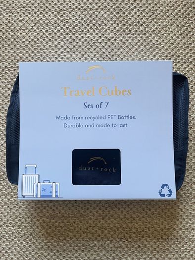 Set of 7 Navy Packing Cubes