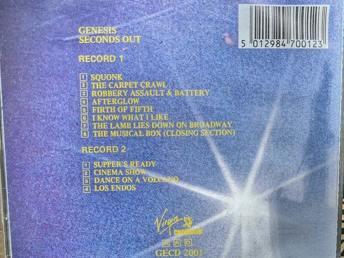 Genesis - Seconds Out (Double CD)