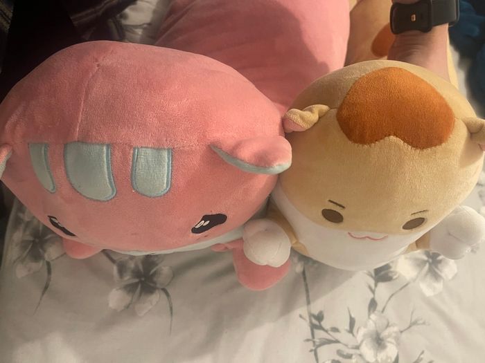 2 Long Cat Plushies