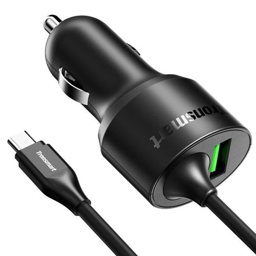 Tronsmart CCTA USB Type-C/Micro USB QC 3.0 Quick Car Charger 3.0 Certified 33W (Brand New/Warranty)