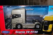 Welly 1.64 Scale Diecast Metal Scania V8 R730 Truck
