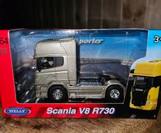 Welly 1.64 Scale Diecast Metal Scania V8 R730 Truck