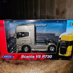 Welly 1.64 Scale Diecast Metal Scania V8 R730 Truck