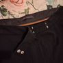 Black bootcut trousers Image 4
