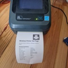 Zebra GK420D Thermal Label Printer