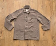 Folk Men's Greyson Waffle knit Overshirt Size Large
