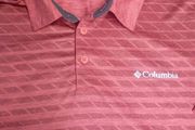 columbia polo shirt(omni shade) size large
