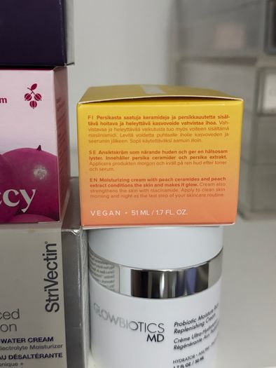 New branded moisturizer genuine