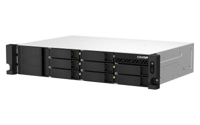 Qnap Ts-864eu 8-bay Nas W/ 16gb Ram 10gbe + 2nvme Expansion Card