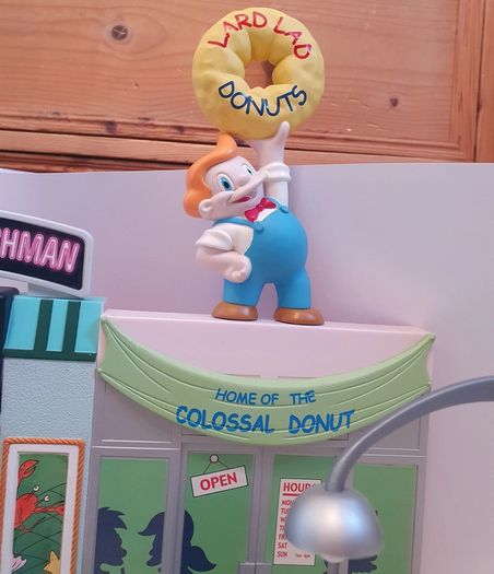 Playmates The Simpsons Main Street Interactive Environment 2002