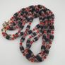 Antique Venetian Style Feather Desgin & Venetian WhiteHeart Glass Beads Necklace Image 6