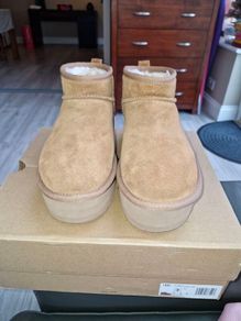 ugg classic ultra mini platform chestnut