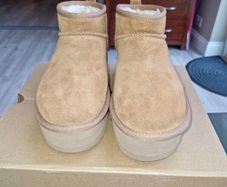 ugg classic ultra mini platform chestnut