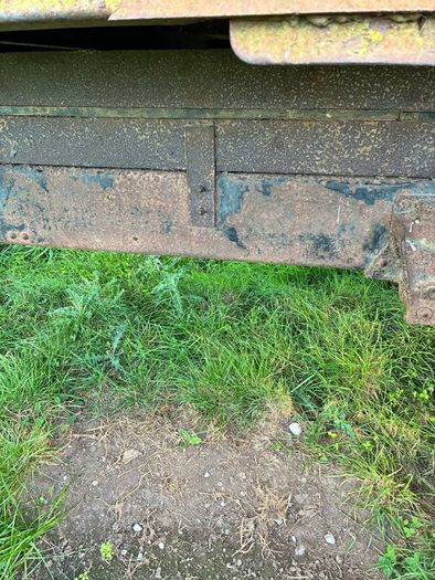 All purpose  steel tipping trailer ideal for bales