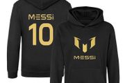 Kids Lionel Messi Inspired Soccer Hoodie Jumper footy merch Jumper Messi Merch Messi Boys Girls Gift Top Tee 3-13yrs Number 10 #10