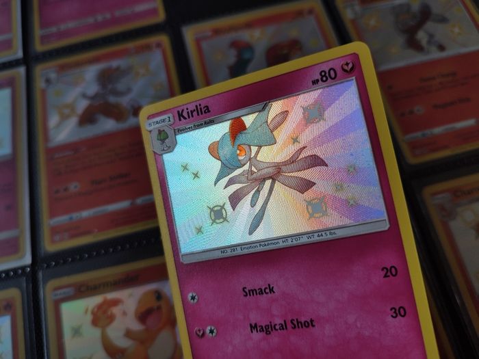 Kirlia ! Shiny Rare ! from Hidden Fates Set ! 2019 ! Pokemon Card !