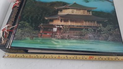 large musical photo alumb Japanese wooden