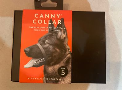 CANNY COLLAR train dog stop pulling size 5 New
