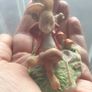 ROYAL DOULTON miniature Rabbit ornament  William bunnykins asleep in the sun Image 4