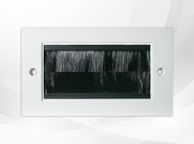 main image for ad White Double Brush Module 100 x 50mm Aperture