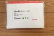 A-Z guide cards
