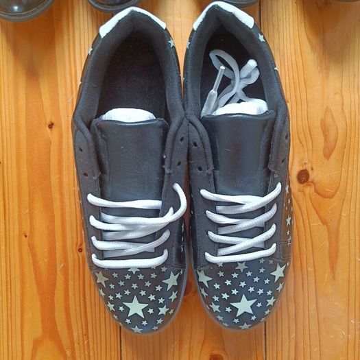 Three pairs of shoes - Brand new and used