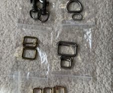 Hooks, buckles, fasteners and eyelets bundle