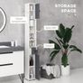 Slim Bathroom Storage Cabinet 180cm Image 5