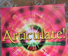 Articulate, fast talking game NEW