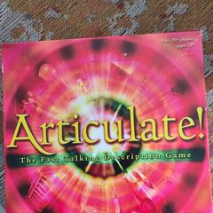 Articulate, fast talking game NEW