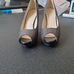 open toe high heels