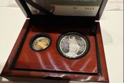 IRELAND IRISH 2016 - 15 euro Silver + 50 Euro Gold, proof Set