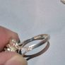 Rare Vintage Sterling Silver 4-Piece Rose Jewelry Set Image 3