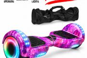 Purple Galaxy 6.5 inch  Hoverboard Bluetooth - FREE Bag