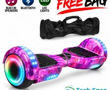 Purple Galaxy 6.5 inch  Hoverboard Bluetooth - FREE Bag