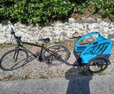 Bicycle and Trailer