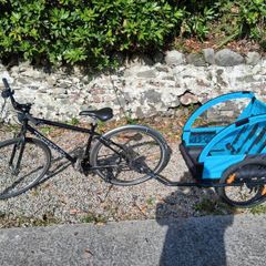 Bicycle and Trailer