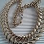 NECKLACE - Vintage - Goldtone Image 2