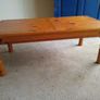 4' x 2' Solid wood Coffee Table Image 2