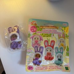 Sylvanian Families purple costume bunny