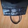 Hand Bag/Croc Black Grab Bag .. Price Drop Image 6