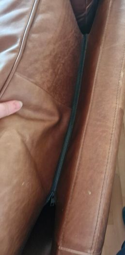 Leather 3-piece suite
