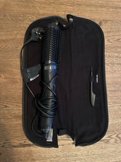 GHD duet blow dry brush - black