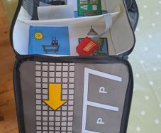 Free kid's Lego bag