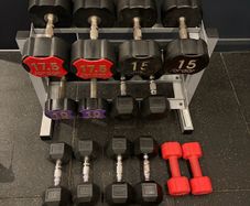 Dumbbells/Rack