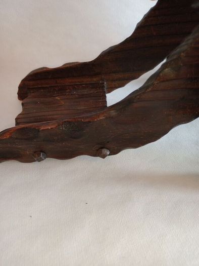 Vintage Carved Wood Cannon