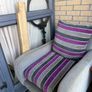 swivel chair and cushions Image 3