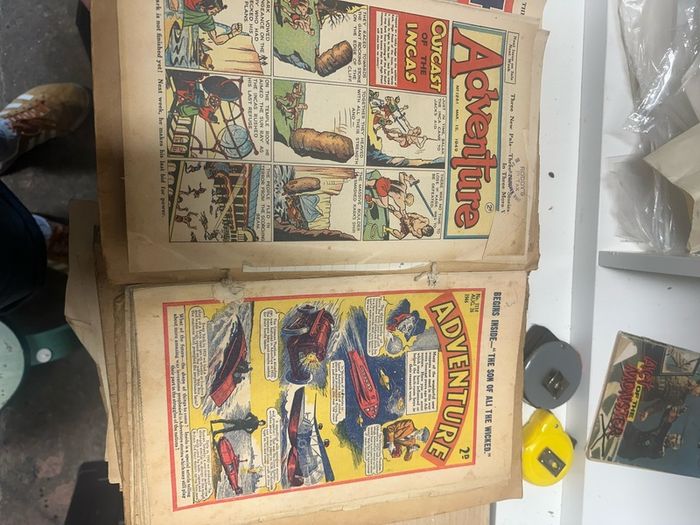Big batch of vintage comics