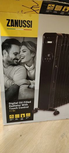 Zanussi Digital Oil Filled Radiator Boxed with Remote